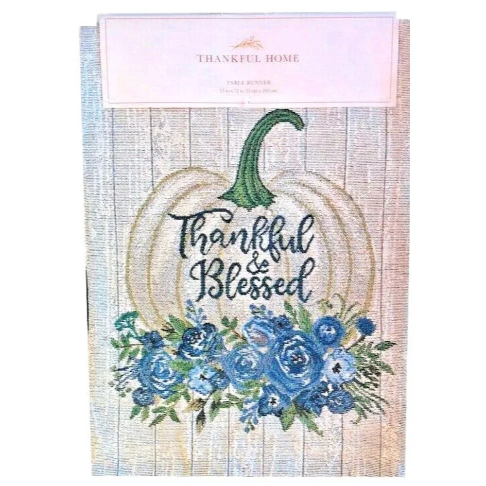 Windham Home pumpkin thankful